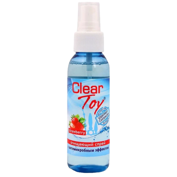 Спрей-очиститель для игрушек БИОРИТМ Toy Cleaner "Strawberry"  с антимикробным эффектом (100 мл)