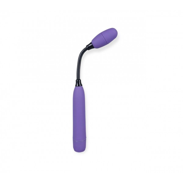 Вибропуля Orion "Mr. Flex" на гнущейся ручке (фиолетовая)