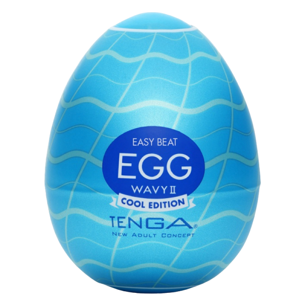 Мастурбатор яйцо TENGA Egg "Cool Edition - Wavy II" (с охлаждающим эффектом)
