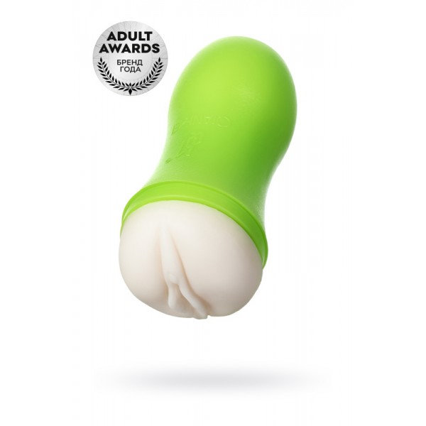 Мастурбатор TOYFA A-Toys "Crista" в виде вагины (зеленый, 14 см)