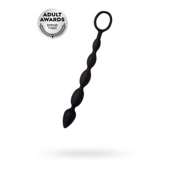 Цепочка анальная TOYFA A-toys "Dang" (черная, 27.6 см)