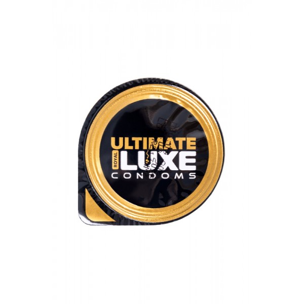 Презервативы Luxe BLACK ULTIMATE "Болт на 32" (Вишня)