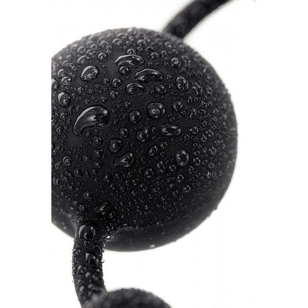 Цепочка анальная TOYFA A-toys "Coron" (черная, 35.9 см)