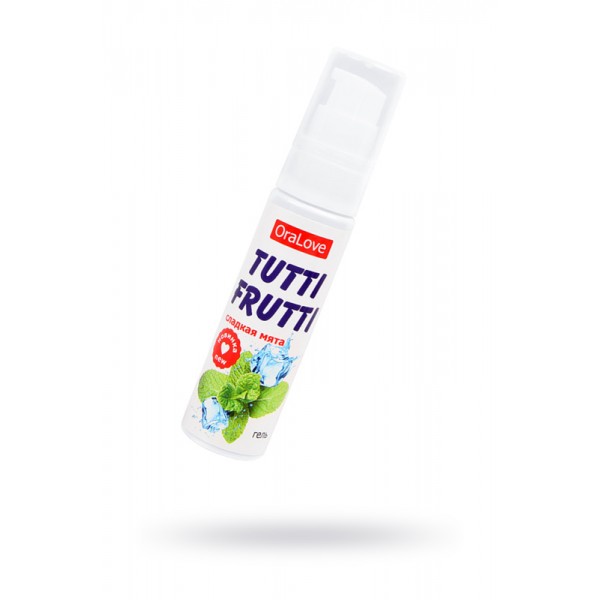 Гель-смазка TUTTI-FRUTTI на водной основе со вкусом "Сладкая мята" (30 г)