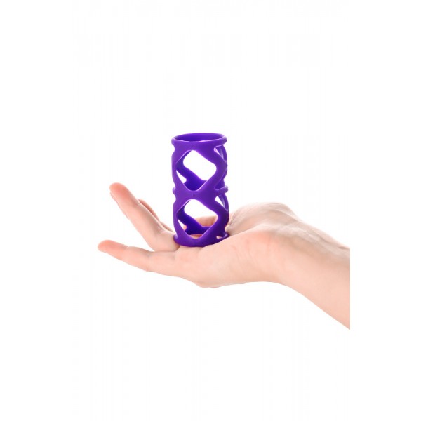 Насадка на пенис TOYFA A-Toys "Penis Extender" (фиолетовая, 7.5 см)