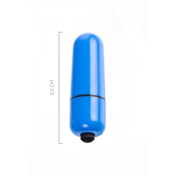 Вибропуля TOYFA A-Toys "Braz" (синяя, 5.5 см, Ø1.7 см)
