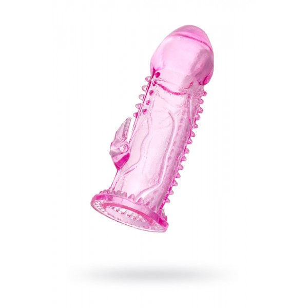 Насадка на пенис TOYFA "Sleeve" (розовая, 13.5 см)