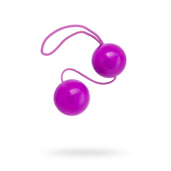 Вагинальные шарики TOYFA "Love Balls" (ABS-пластик, фиолетовые, 20.5 см, Ø 3.5 см)