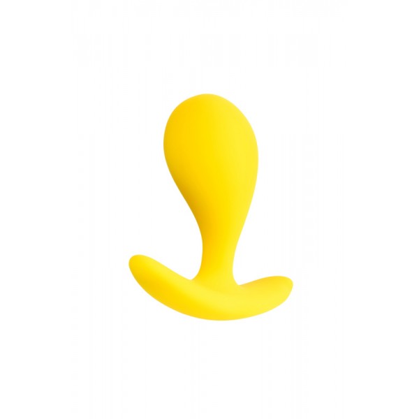 Втулка анальная TOYFA ToDo "Blob" (жёлтая, 5.5 см, Ø 2.1 см)