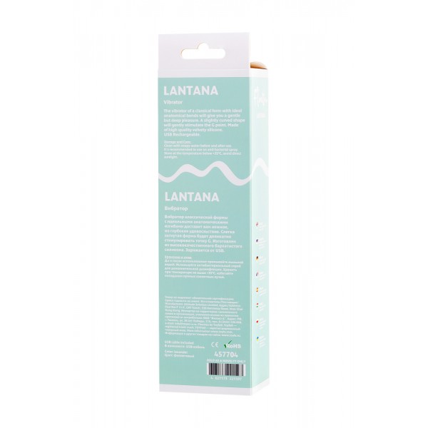 Вибратор TOYFA Flovetta "Lantana" (фиолетовый, 22 см)