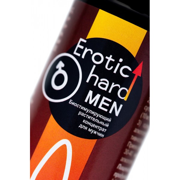 Концентрат биостимулирующий Erotic hard Man "Пуля" для мужчин со вкусом виски-кола (100 мл)