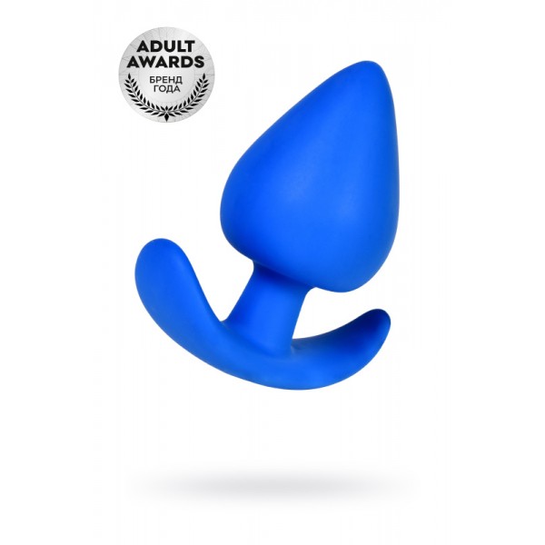 Пробка анальная TOYFA A-Toys "Nosh" (синяя, l=5.8 см, d=4.1 см)
