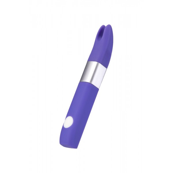 Вибростимулятор клиторальный "Qvibry" (фиолетовый, 12 см)