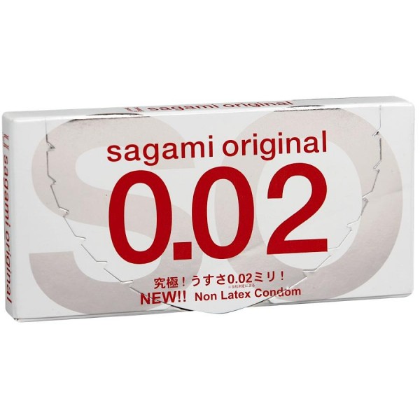 Презервативы SAGAMI Original 002 полиуретановые (2 шт)