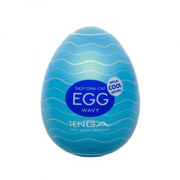 Мастурбатор яйцо TENGA Egg "Cool Edition - Wavy II" (с охлаждающим эффектом)