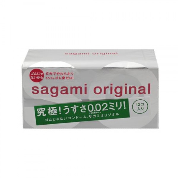 Презервативы SAGAMI Original 002 (полиуретановые, 12 шт)