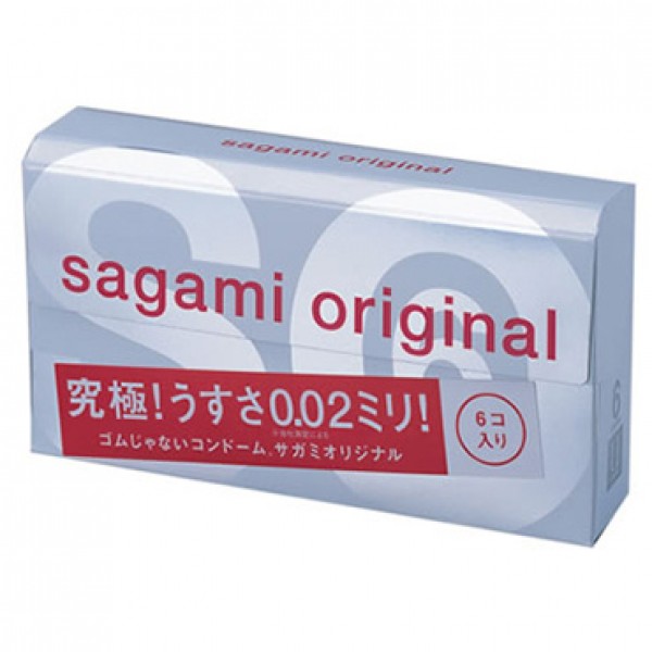Презервативы SAGAMI Original 002 (полиуретан, 6 шт)