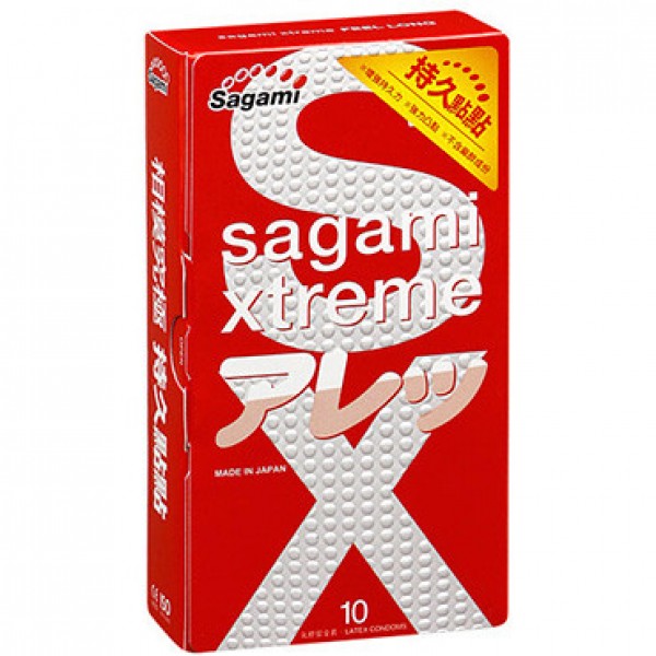Презервативы SAGAMI Xtreme "Feel Long" ультрапрочные (10 шт)