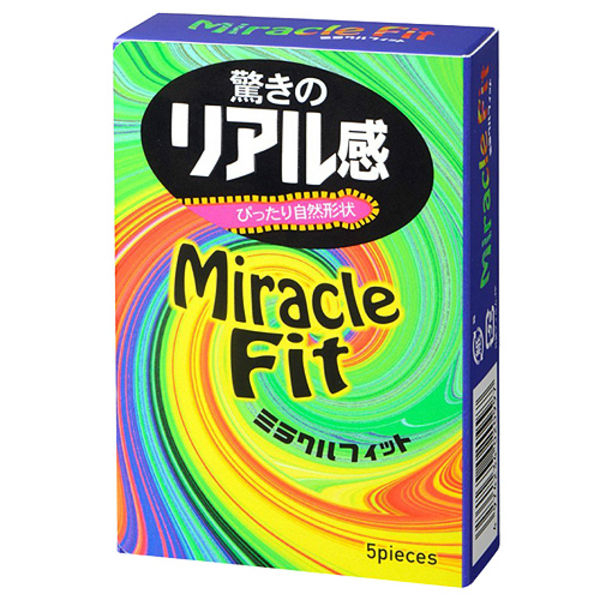 Презервативы SAGAMI "Miracle Fit" без накопителя (5 шт)