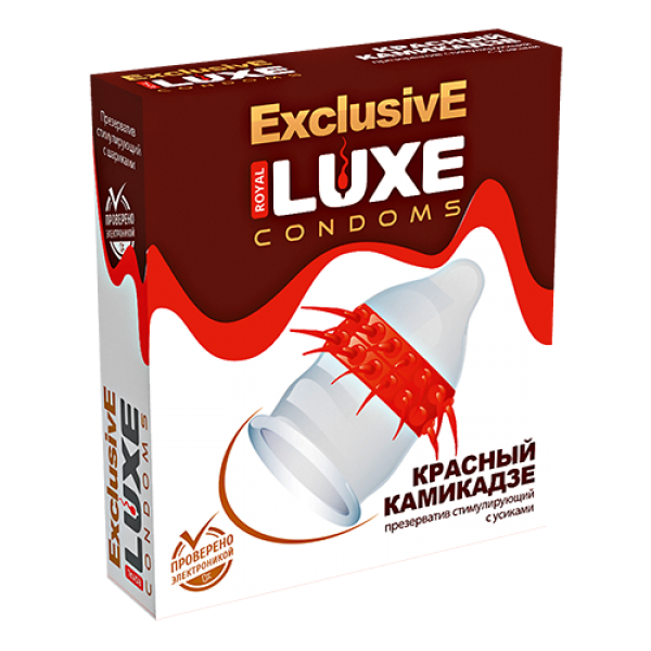 Презервативы Luxe Exclusive "Красный камикадзе" (1 шт)