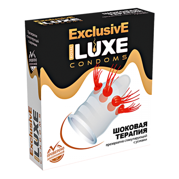 Презерватив Luxe Exclusive "Шоковая терапия" (1 шт)